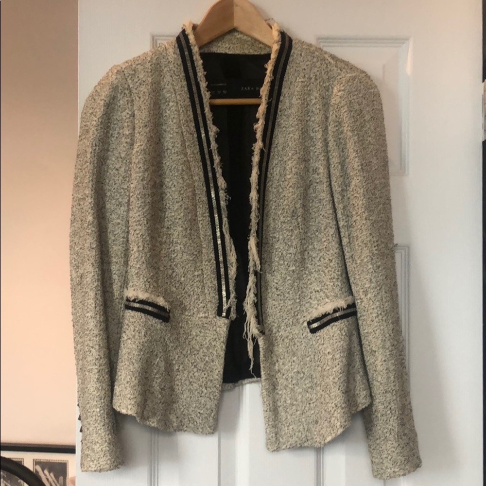 Zara Tweed Blazer. Size XS